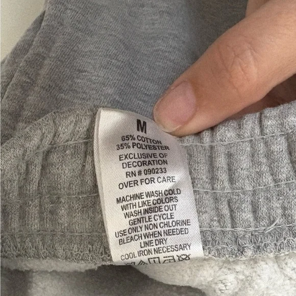 PacSun Light Gray Joggers with Drawstring - Picture 5 of 5